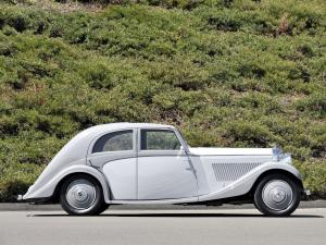 Bentley 3&frac12;-Litre Aerodynamic Saloon by Rippon Bros. 1935 года